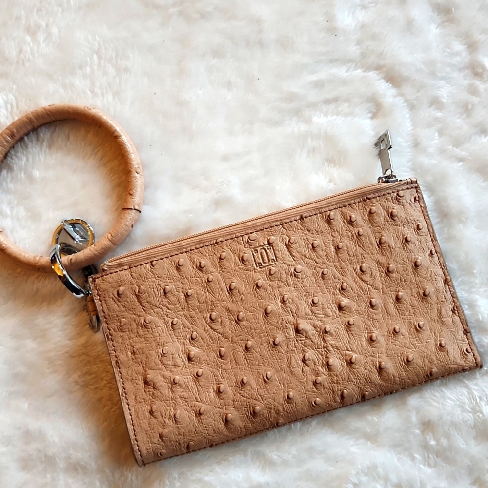 O Venture Big O'ssetial Wallet Card Case Wristlet with Key Chain